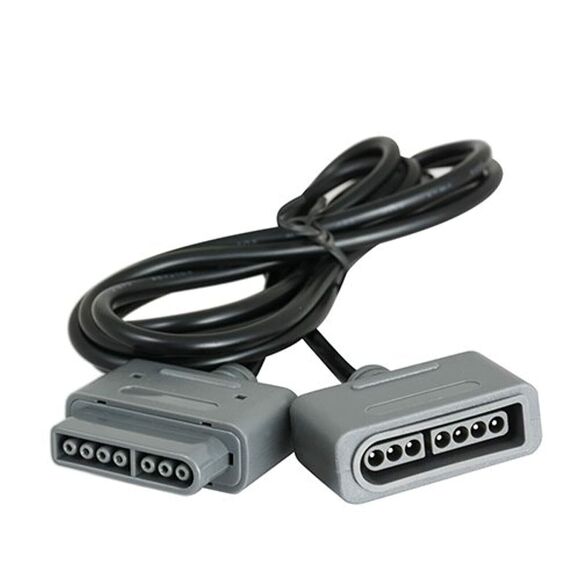2PACK SNES Cable Extension Cord 6 Feet For Super Nintendo SNES Super Nintendo - Picture 1 of 1